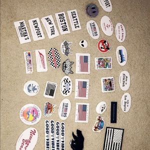 brandy melville stickers (look at description)